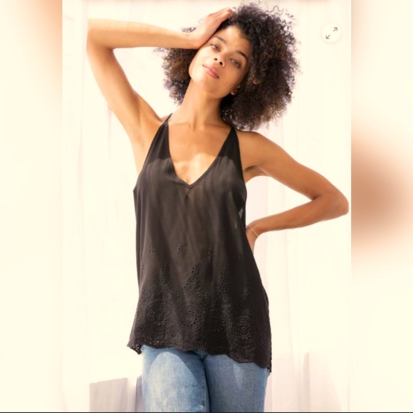 Lovestitch Eyelet Tank Top - Picture 1 of 9